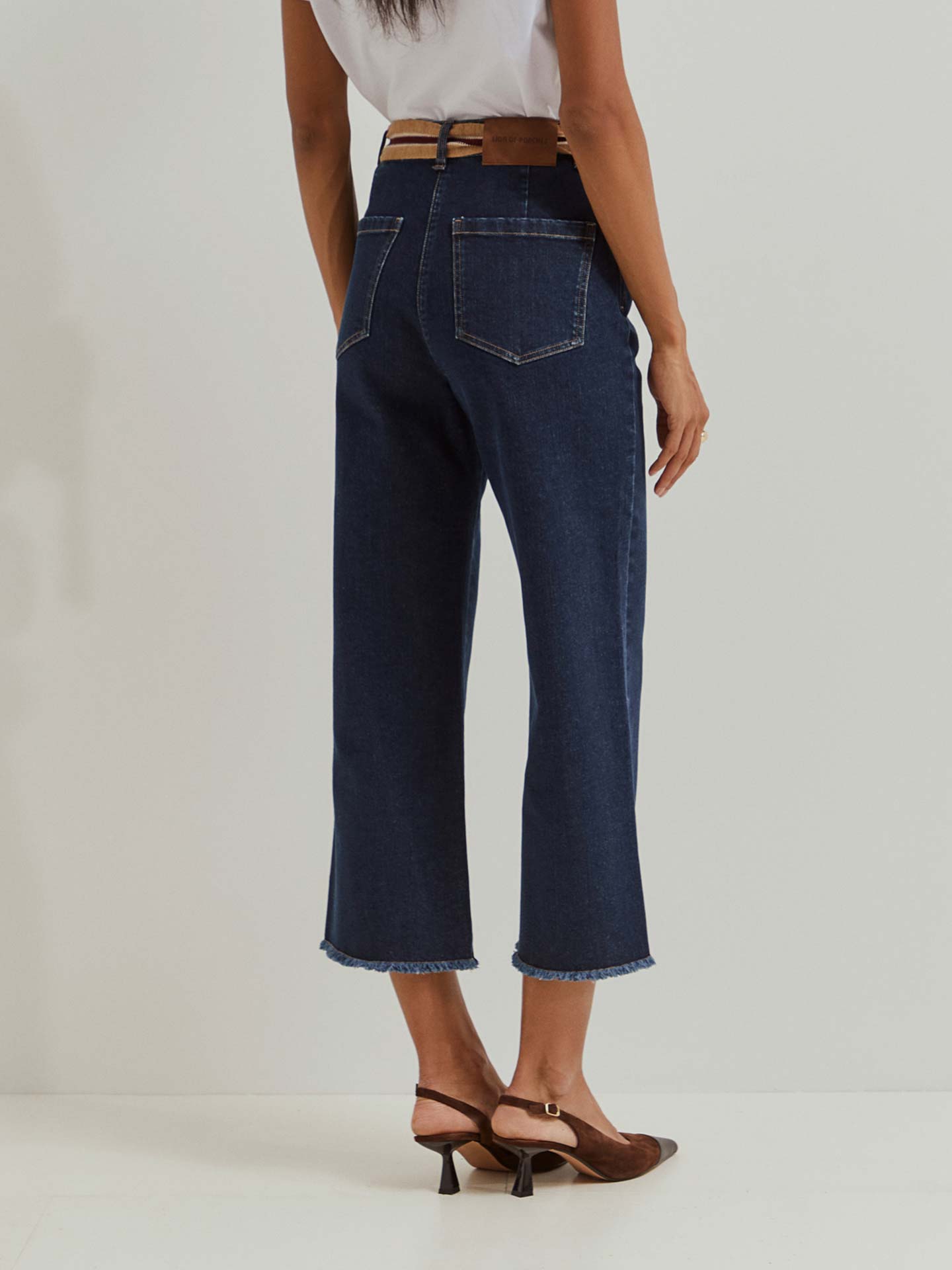 Calças de Ganga Culotte