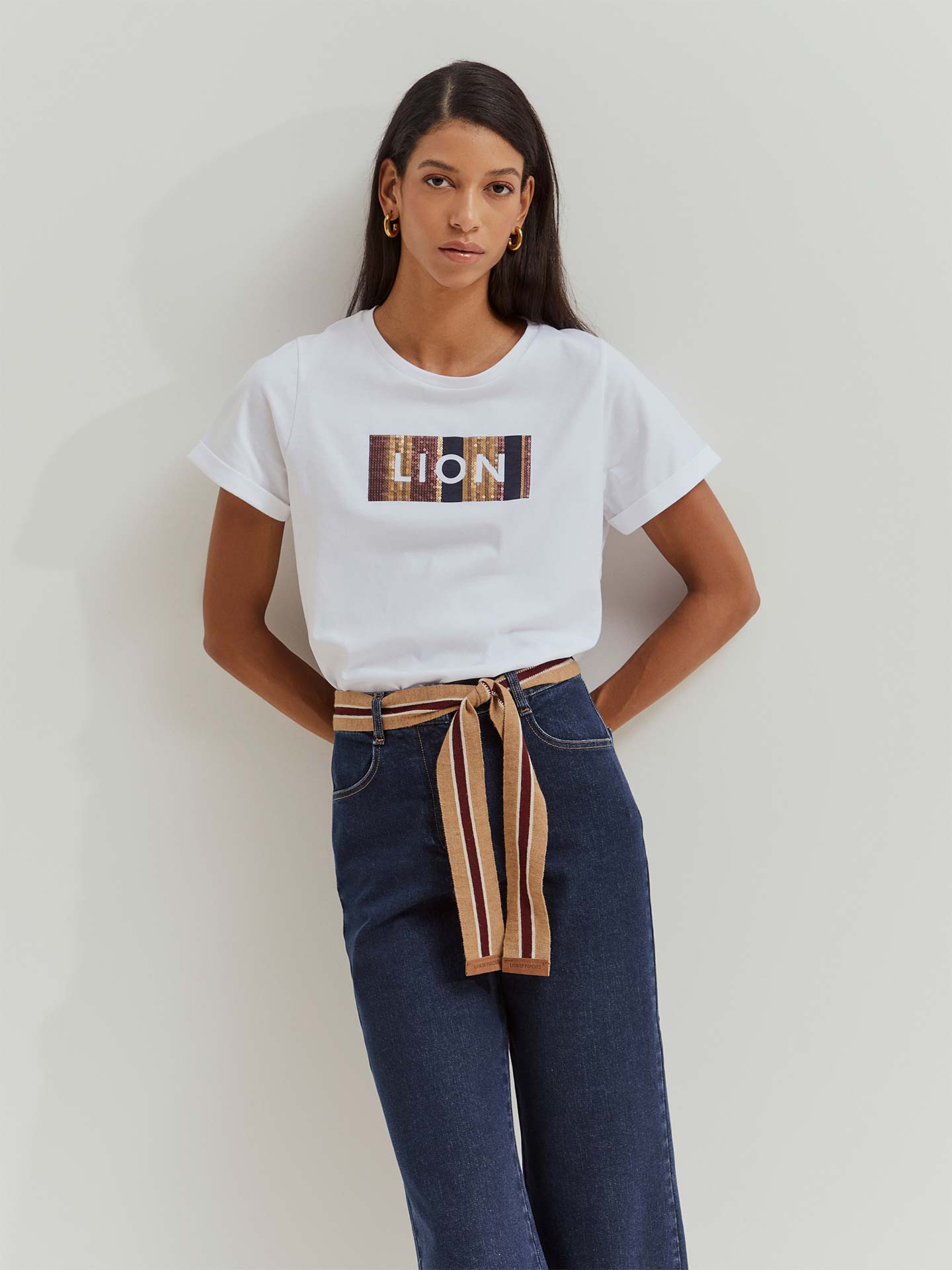 Calças de Ganga Culotte