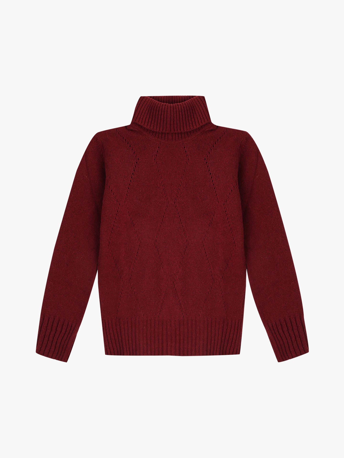 Camisola de Malha com Gola Alta