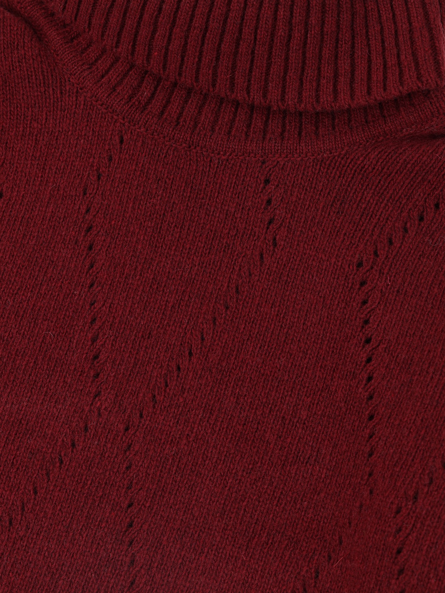 Camisola de Malha com Gola Alta