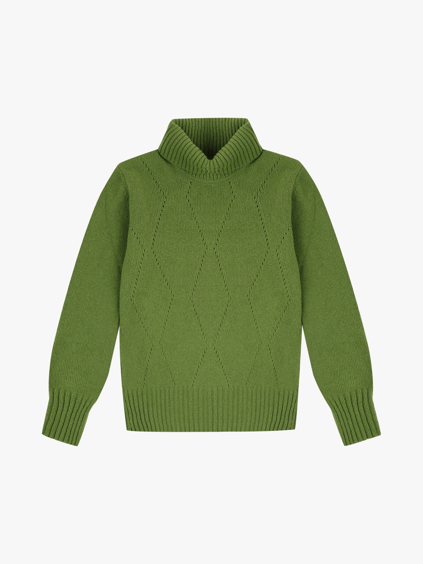 Camisola de Malha com Gola Alta