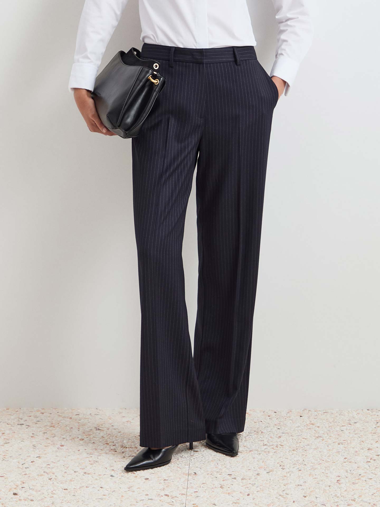 Calças Clássicas Regular Fit