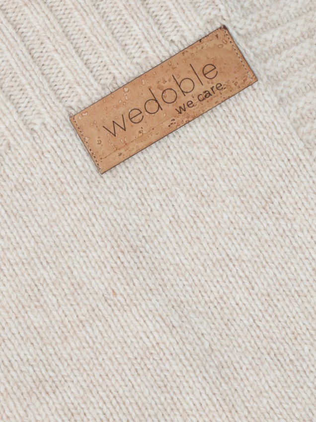 Manta Tricotada em Lã Merino