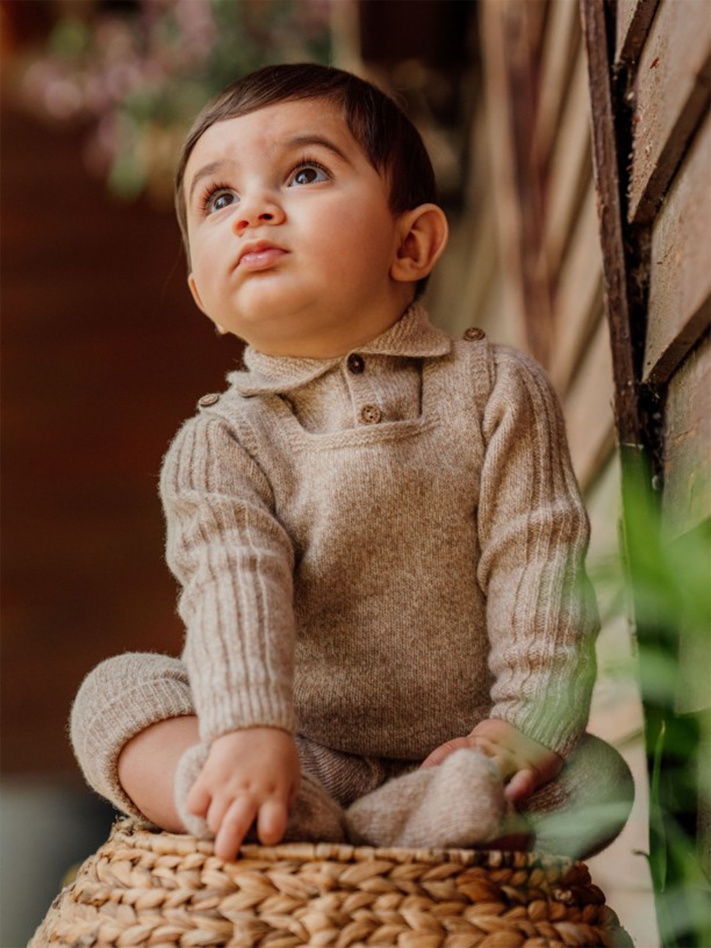 Jardineiras Tricotadas Lã Merino