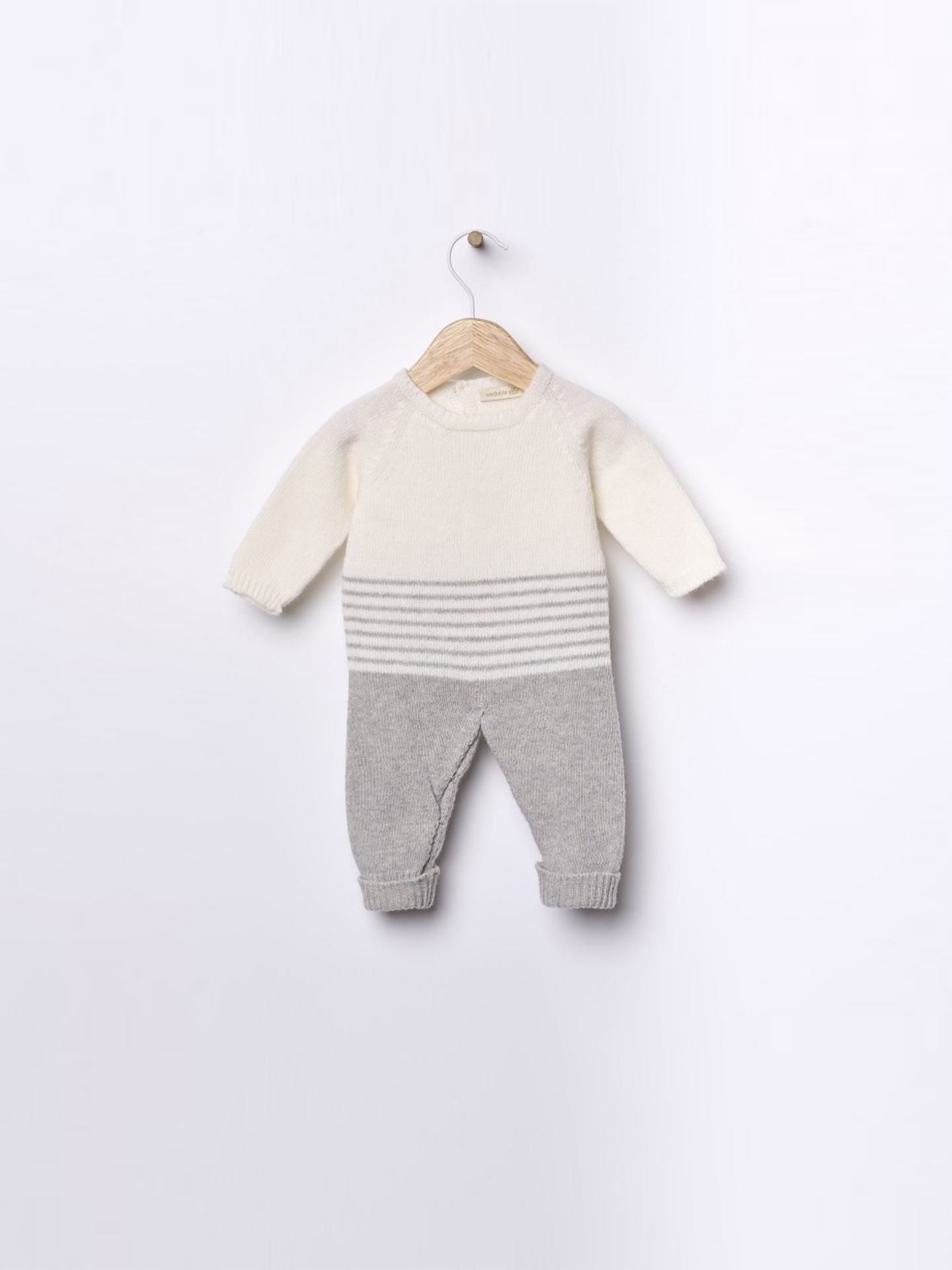 Macacão Tricotado em Lã Merino | SNOWFLAKE