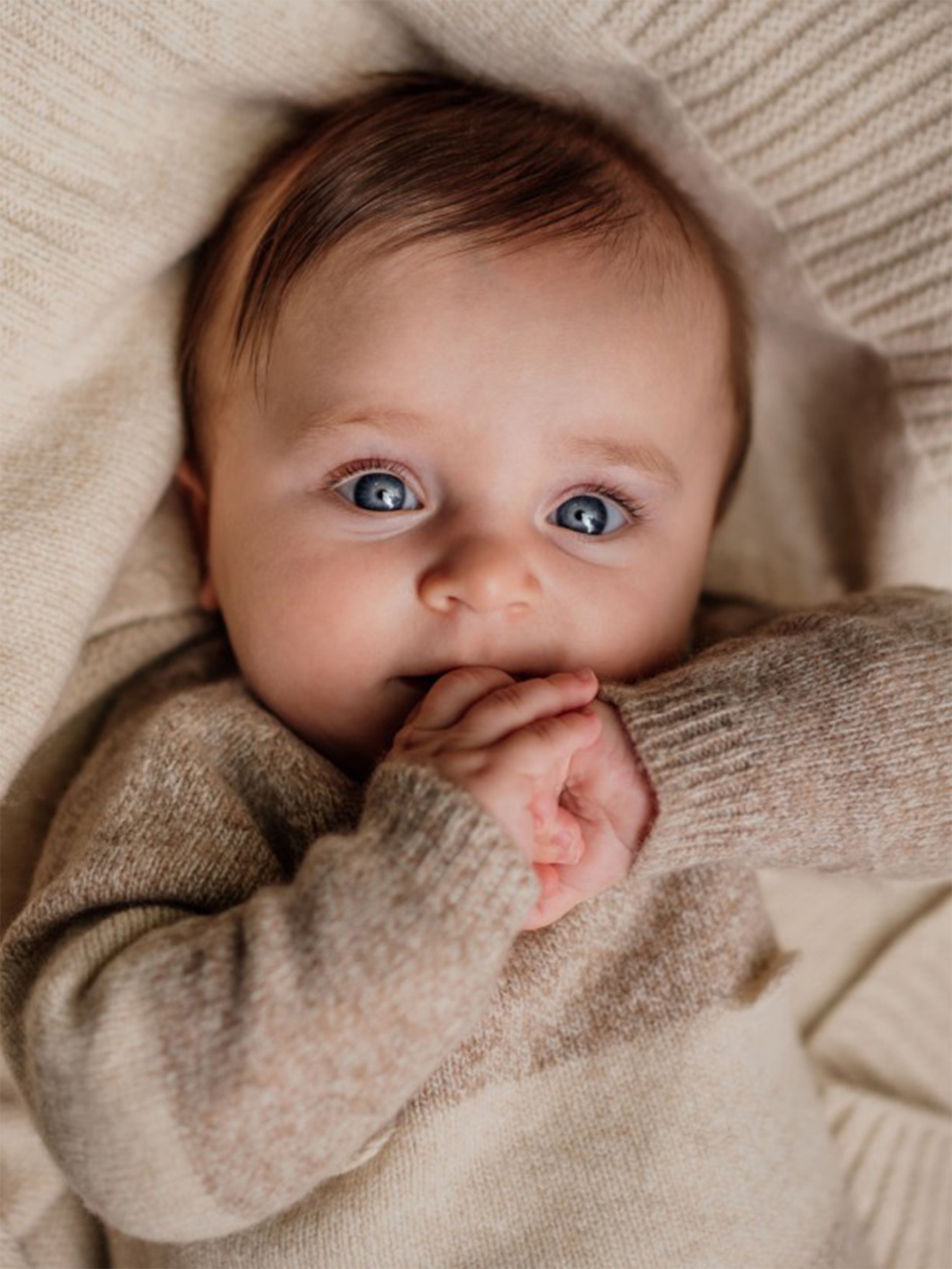 Babygrow com Ursinho Tricotado em Lã Merino