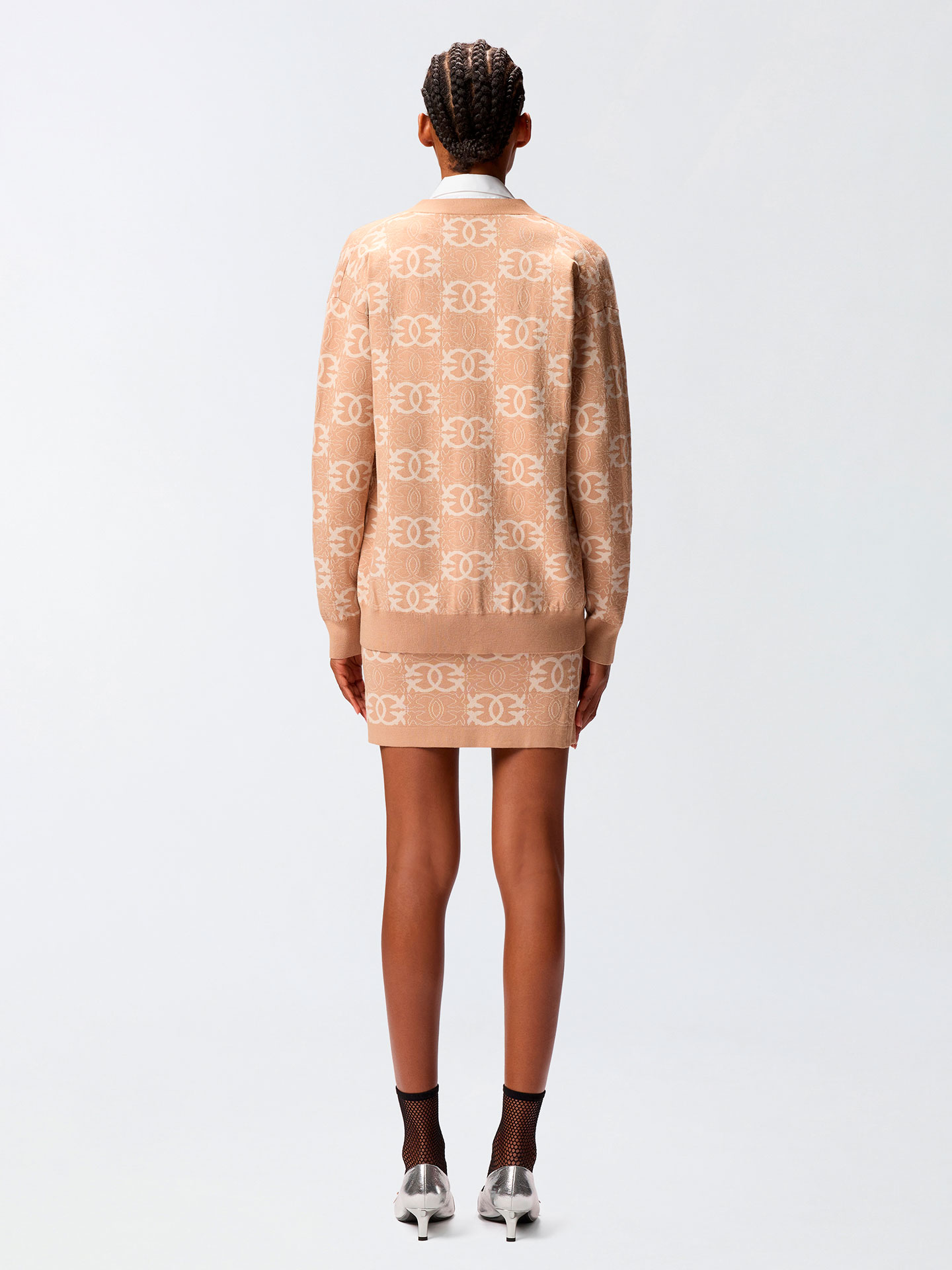 Casaco de Malha com Padrão