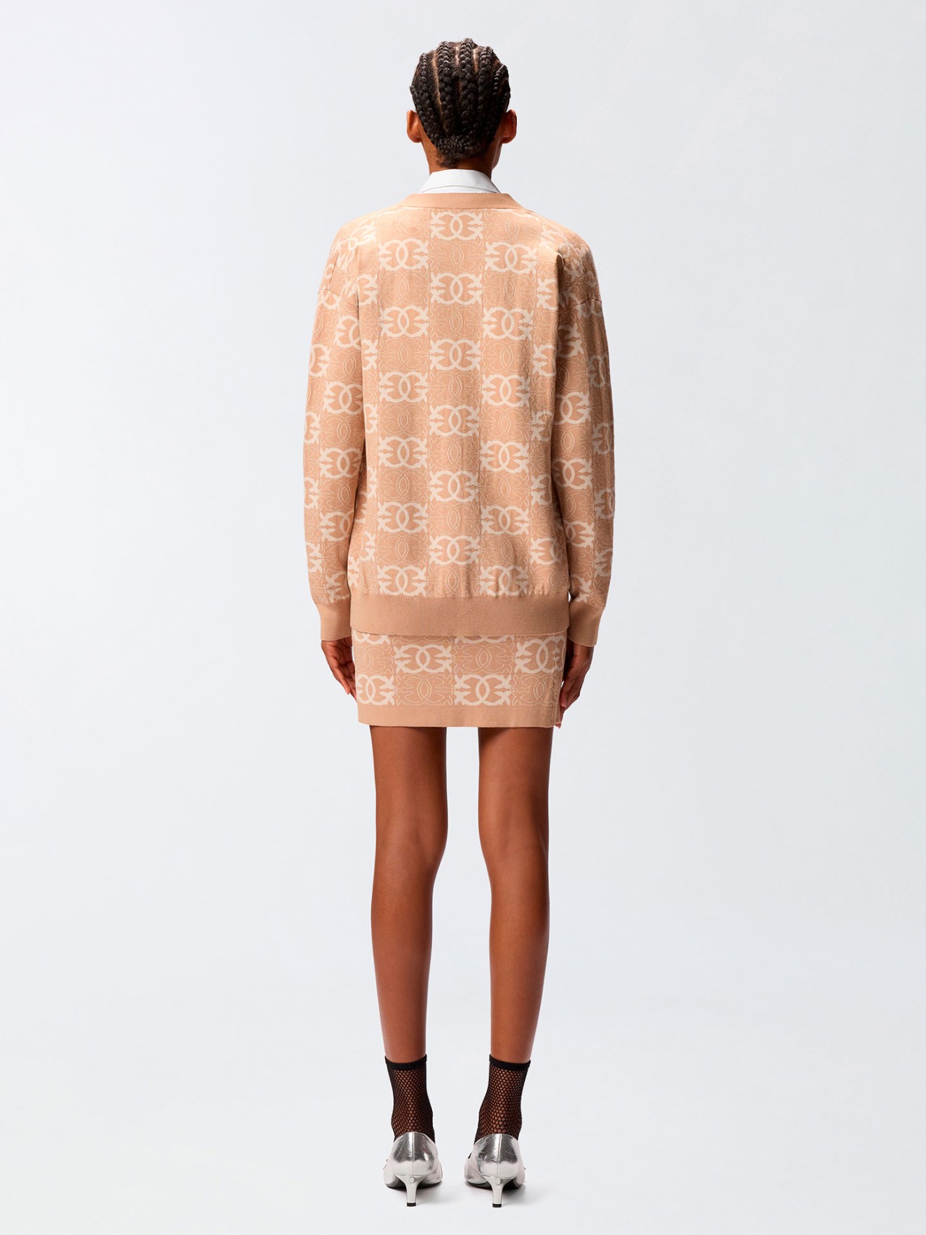 Casaco de Malha com Padro