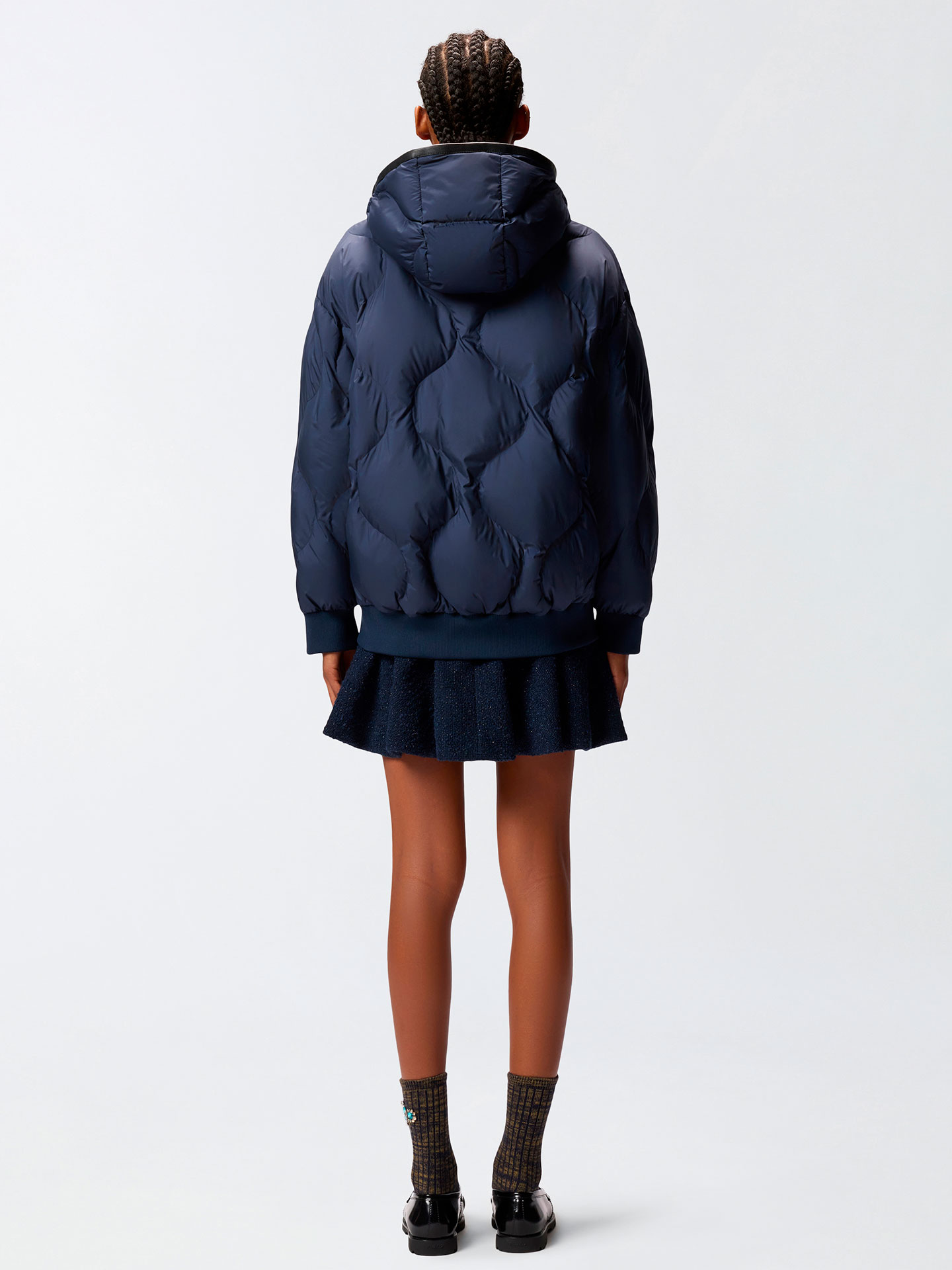 Blusão Acolchoado com Capuz