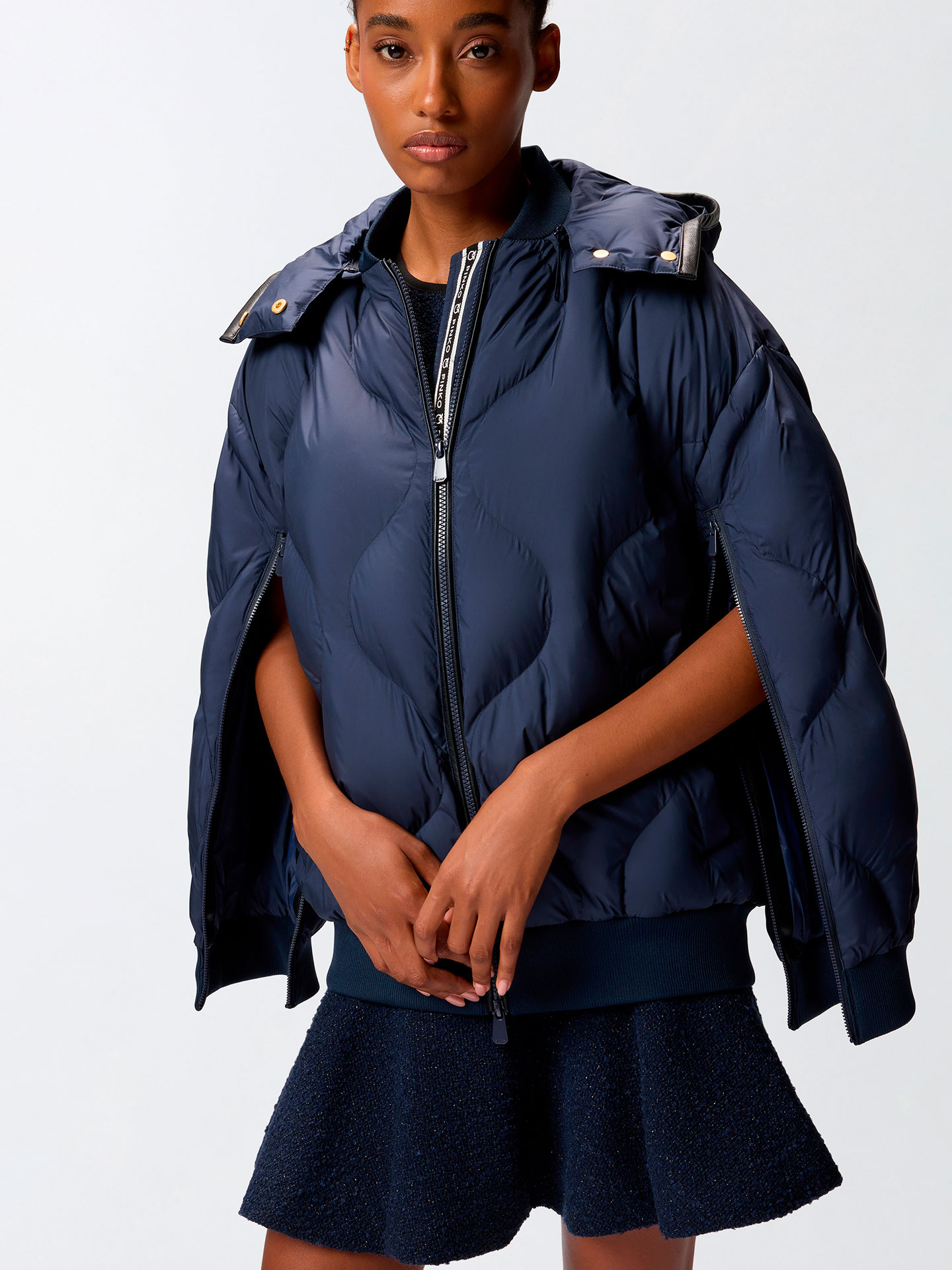 Blusão Acolchoado com Capuz