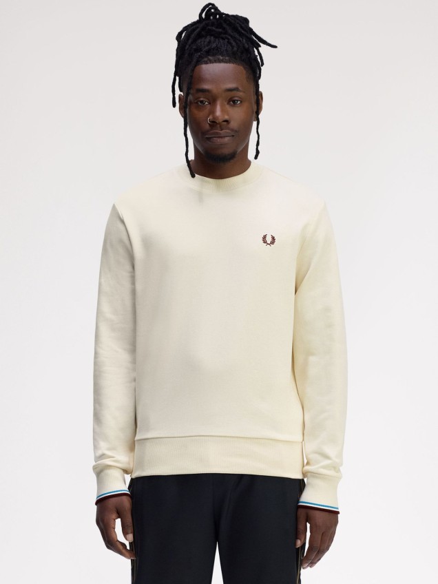 Sweatshirt com Gola Redonda M7535