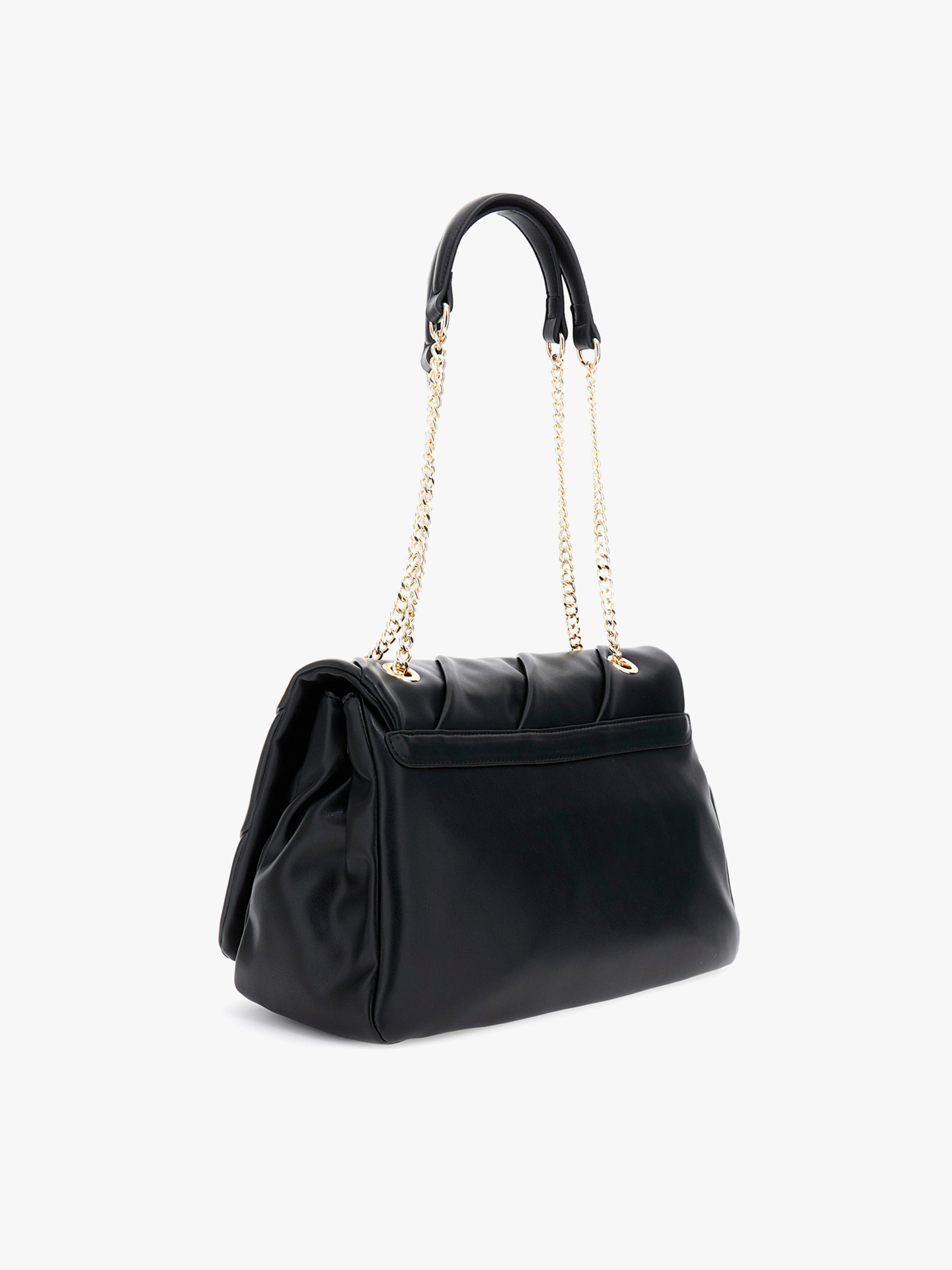 Mala de Ombro com Aba Plissada