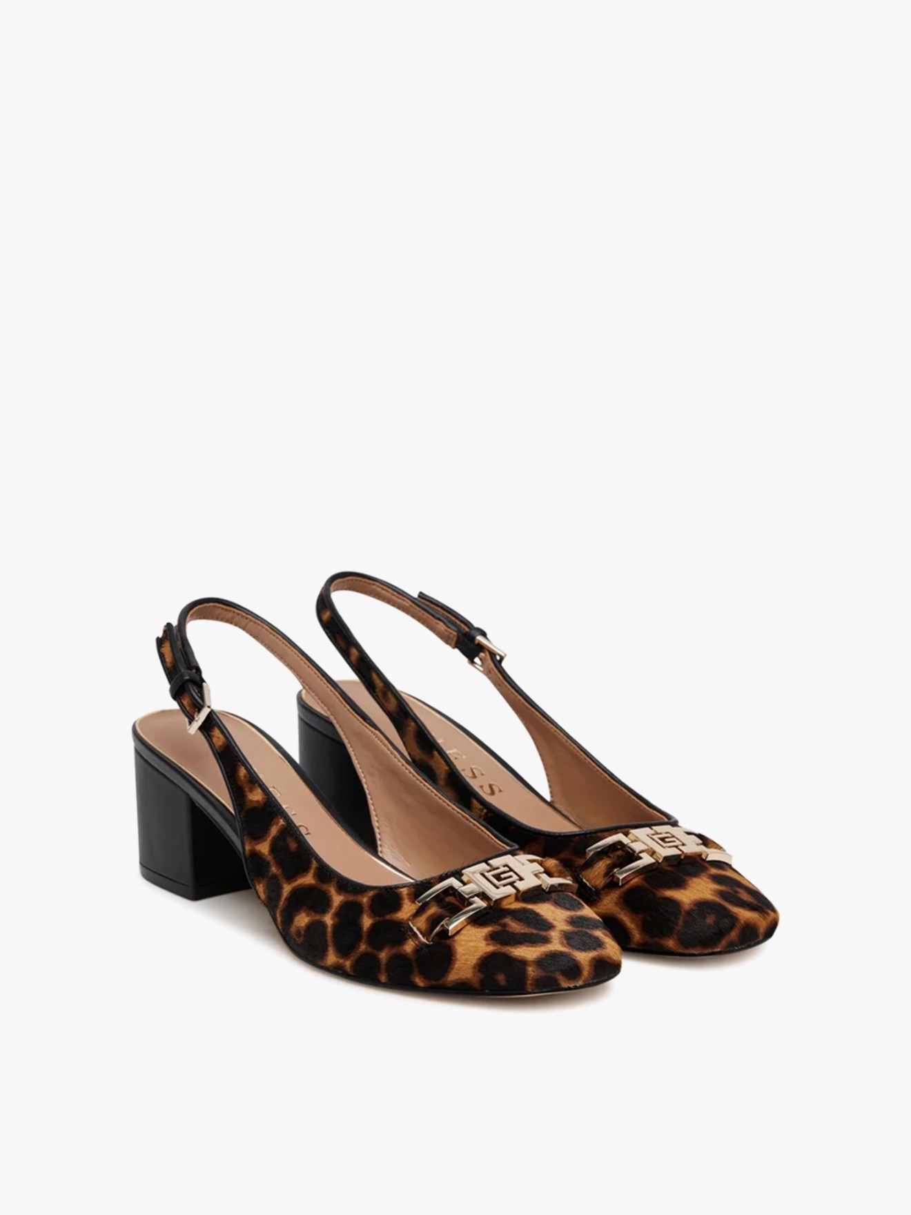 Slingback com Salto Bloco
