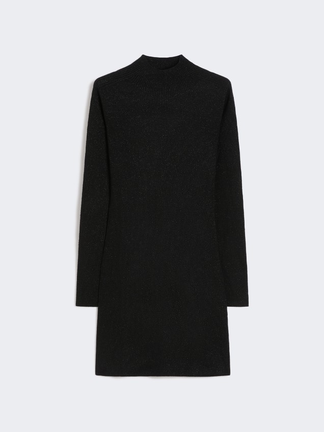 Vestido Curto de Malha Canelada Buona1234