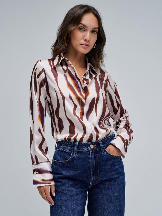 Camisa Animal Print