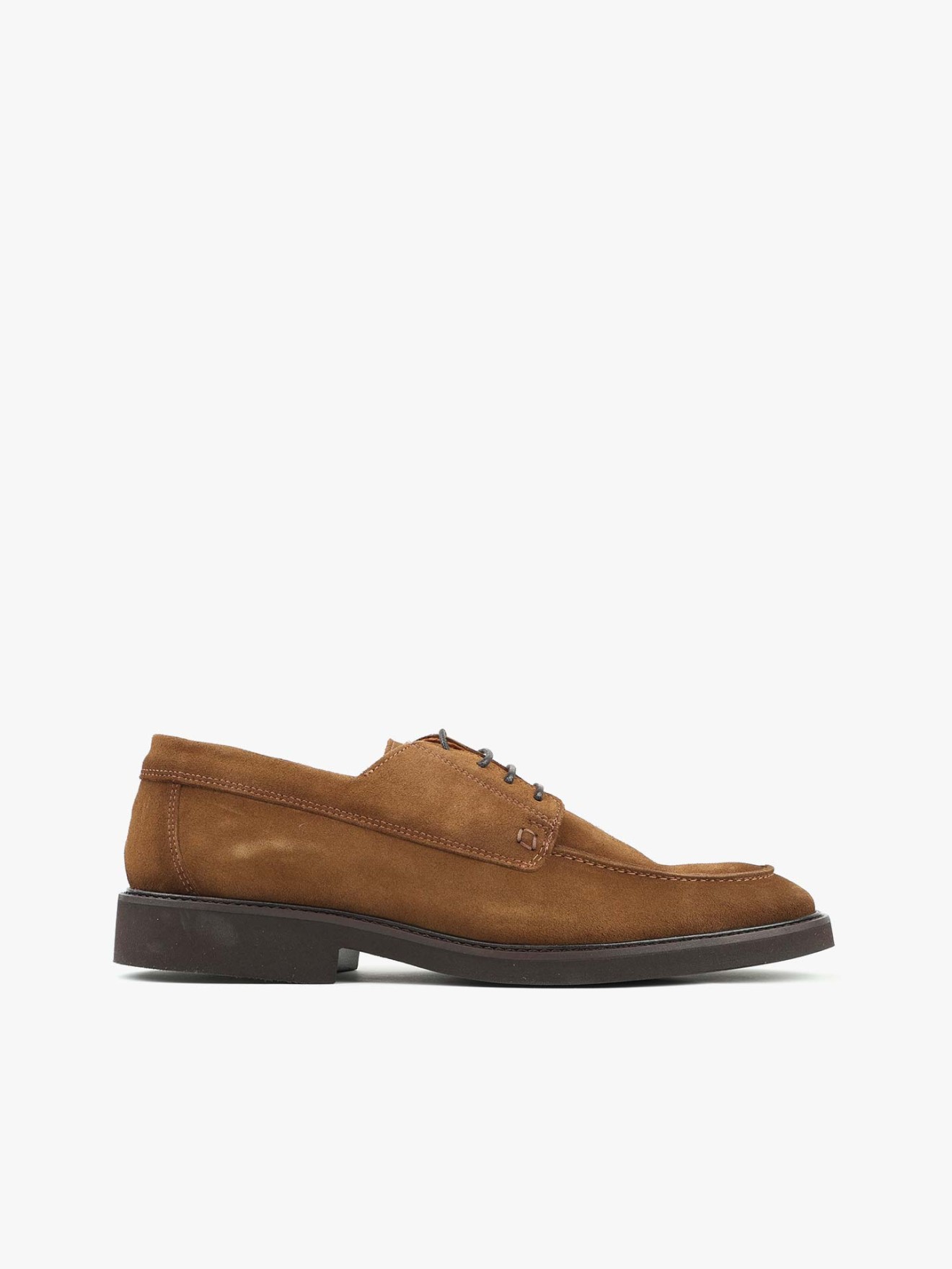 Sapatos Derby em Camura com Atacadores