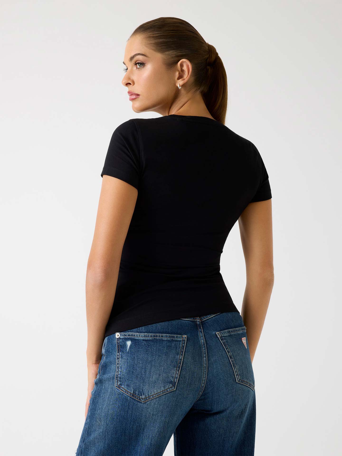 T-shirt com Aplicações