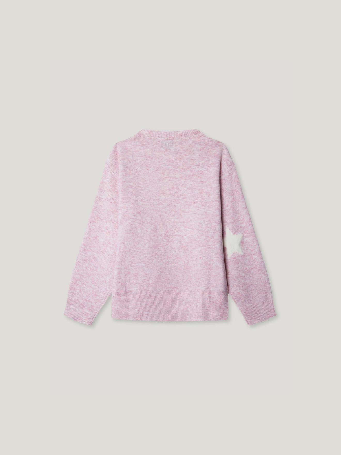 Camisola em Tricot com Logo Maxi