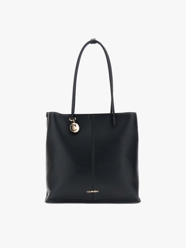 Tote Bag com Pendente Metlico