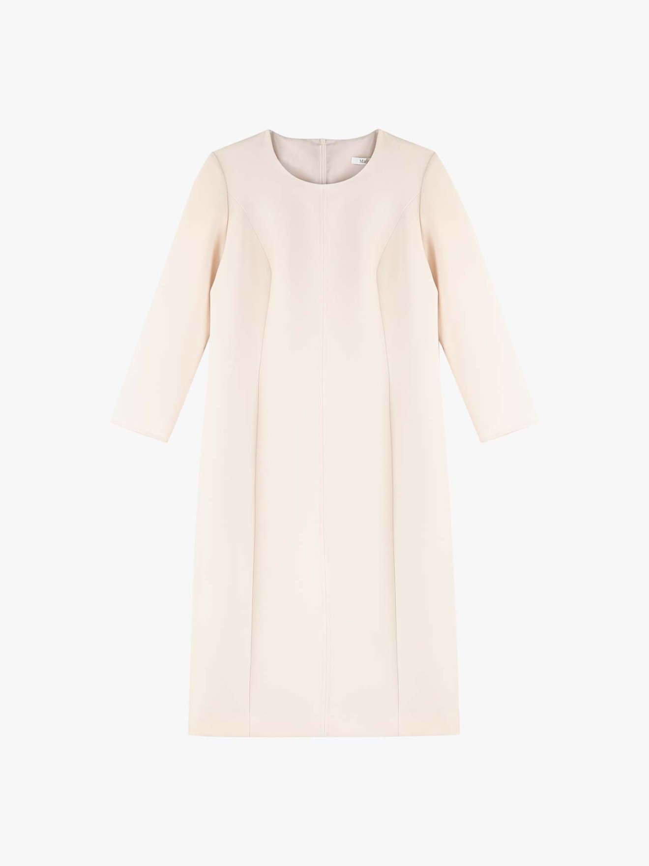 Vestido Midi com Mangas 3/4