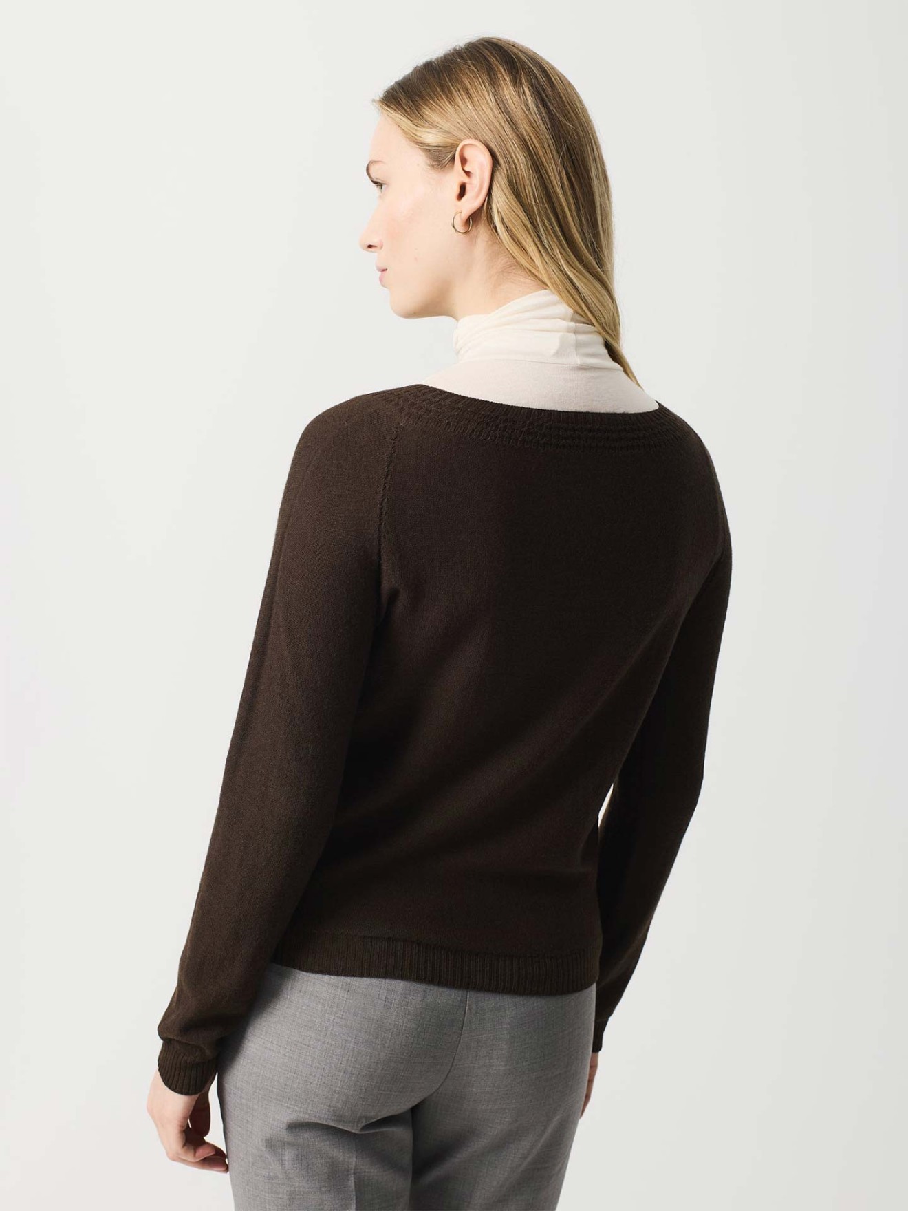 Camisola de Malha com Textura em Ponto
