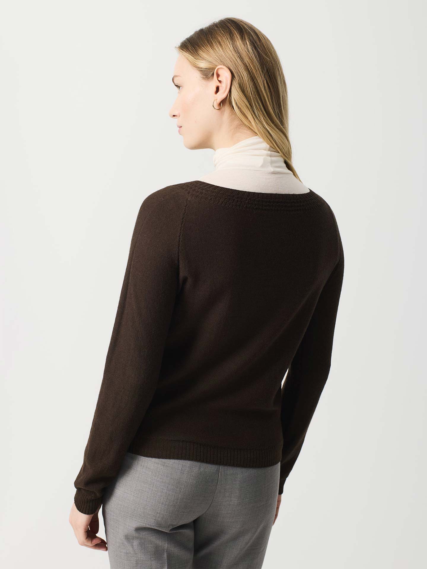 Camisola de Malha com Textura em Ponto