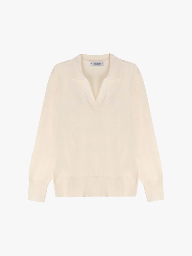 Camisola de Malha Estilo Polo