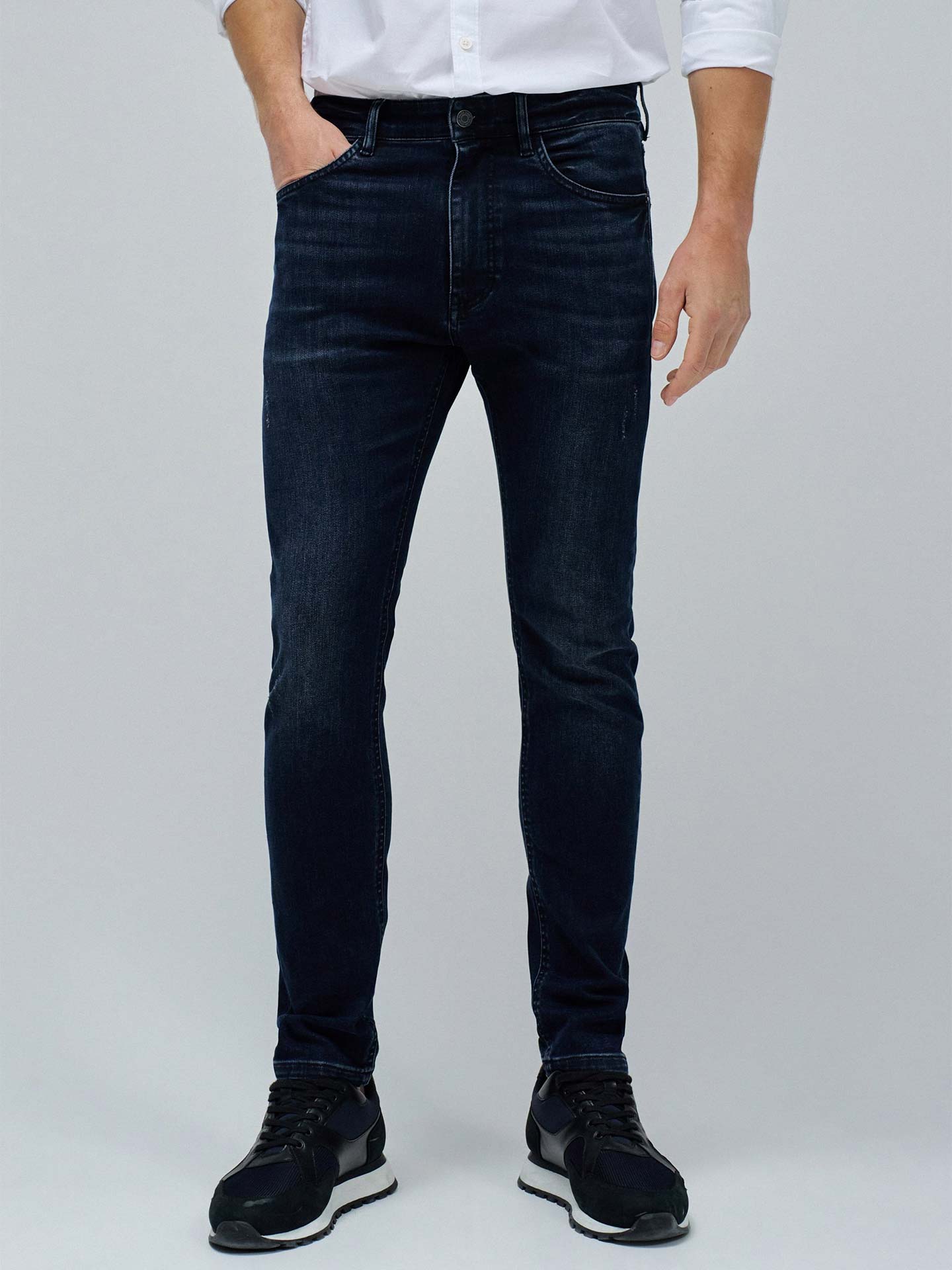 Calças de Ganga Skinny Fit