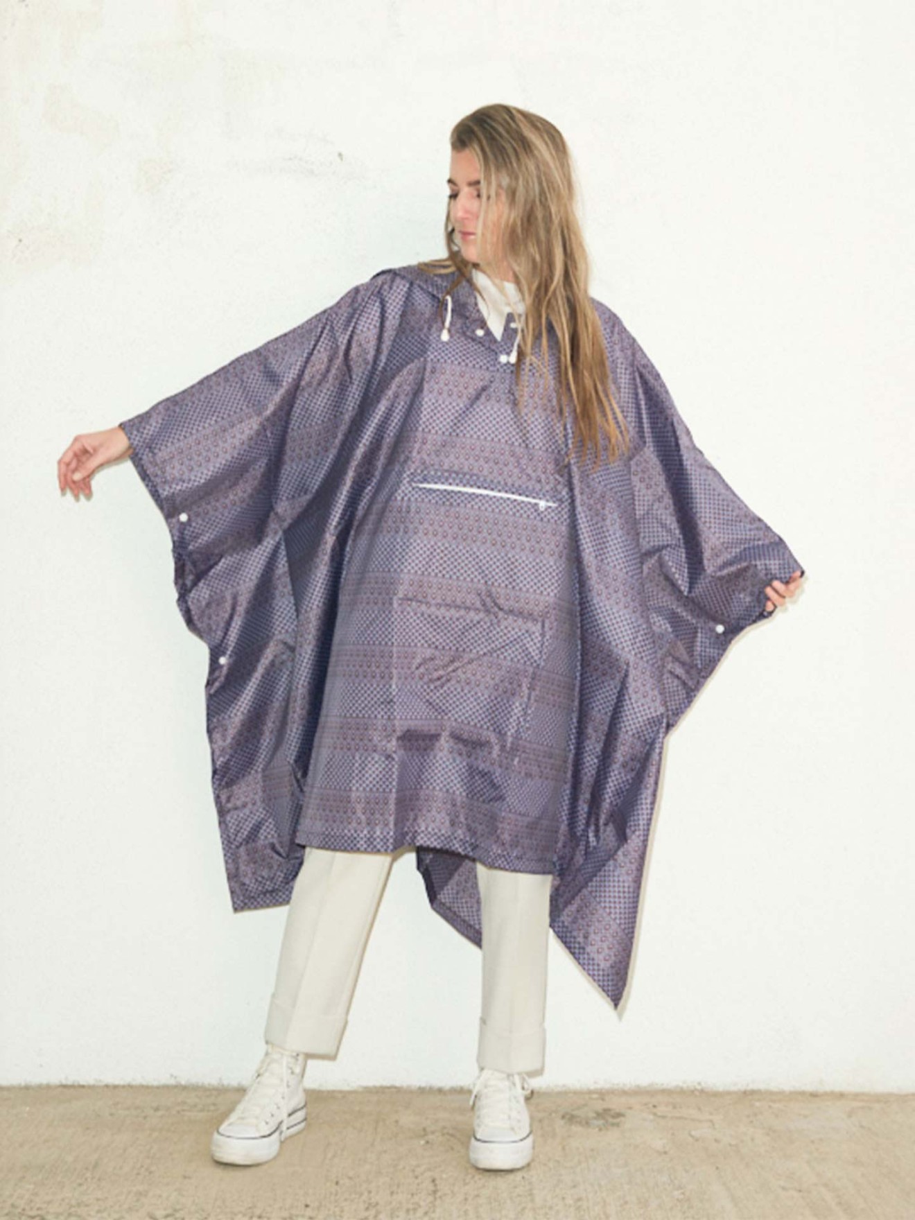 Poncho Impermevel com Capuz