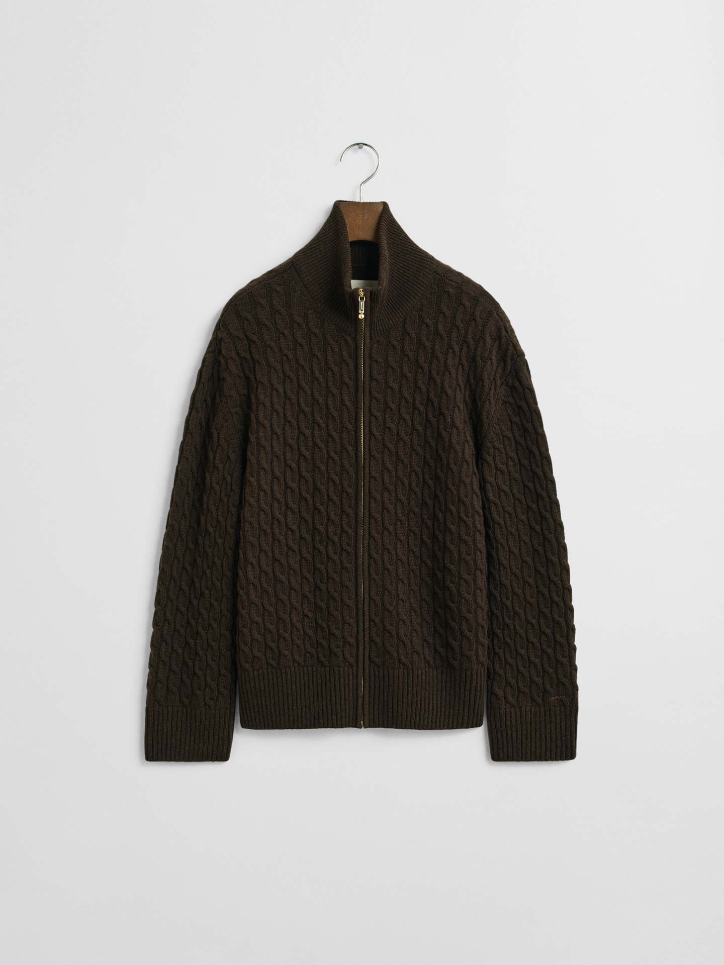 Casaco de Malha Trançada