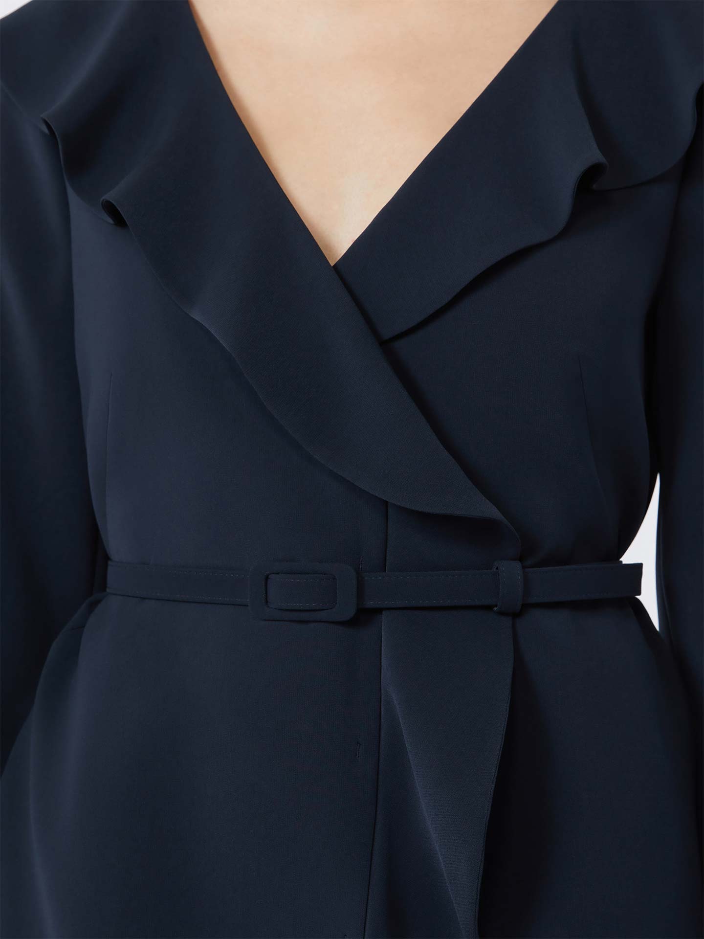 Casaco com Decote em Folho Galizia