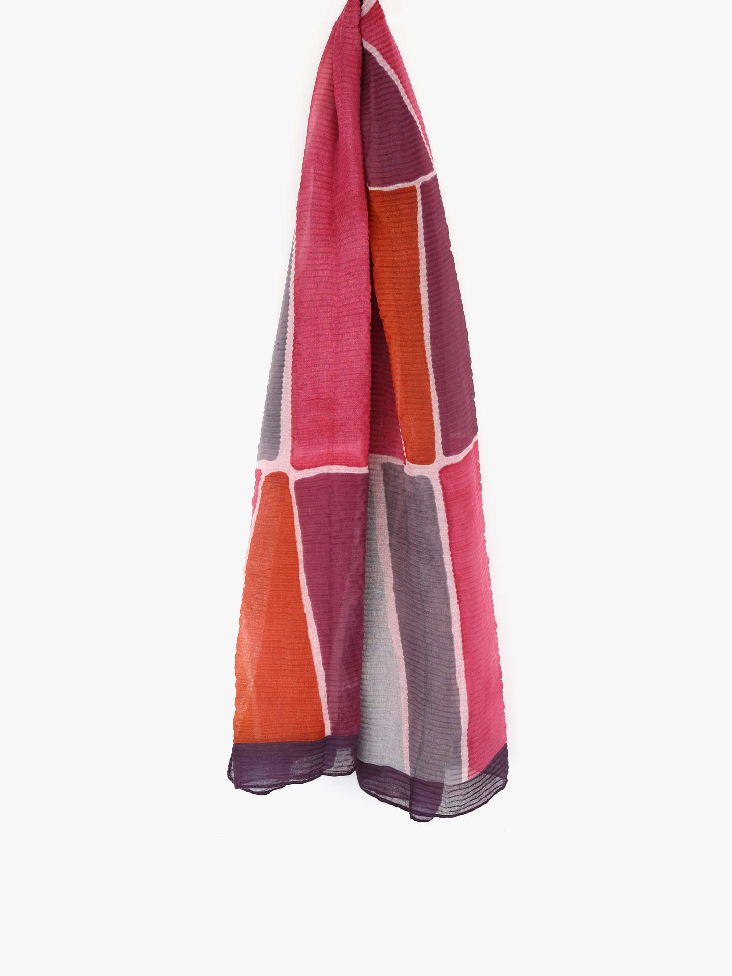 �charpe com Padr�o Geom�trico Kapa