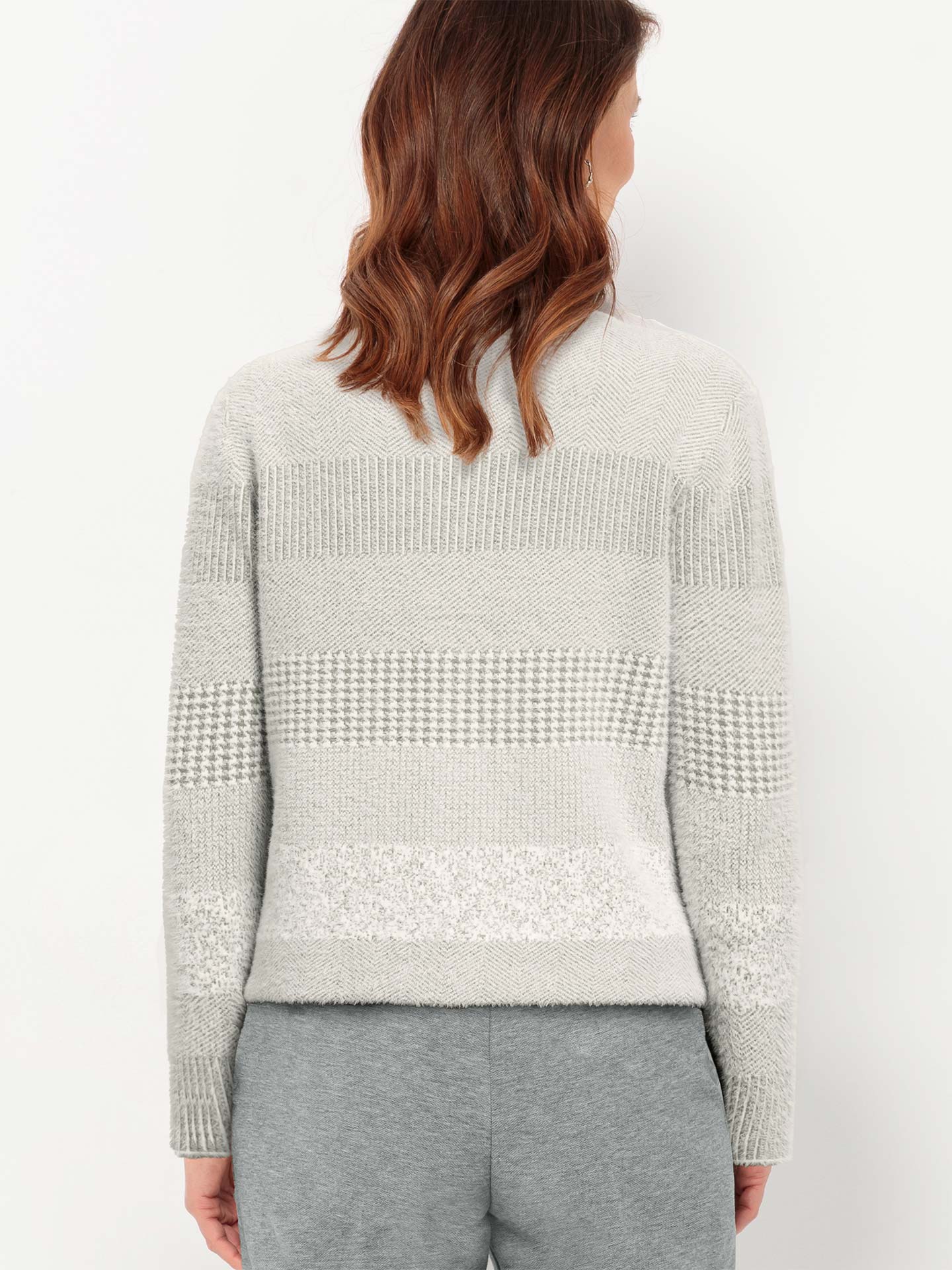 Casaco de Malha Jacquard Bess