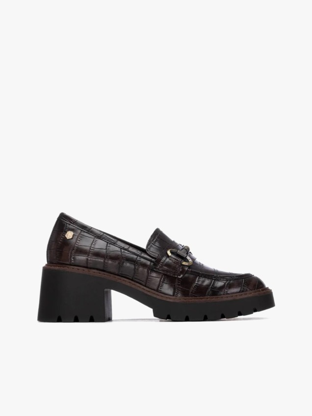 Mocassim de Salto Bloco