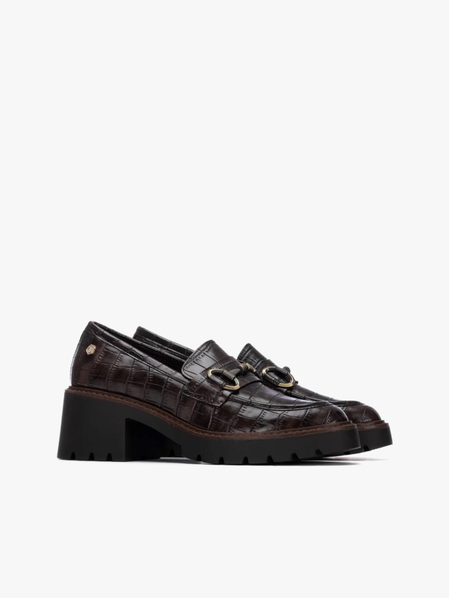 Mocassim de Salto Bloco