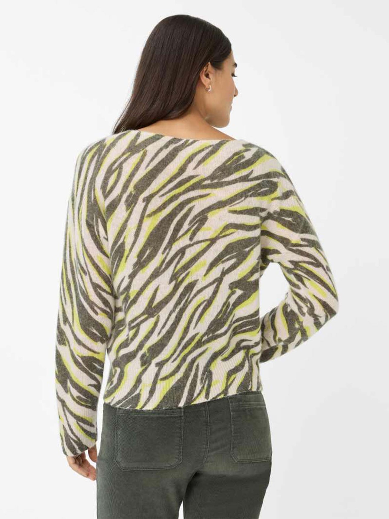 Camisola com Padro Abstrato Lisa