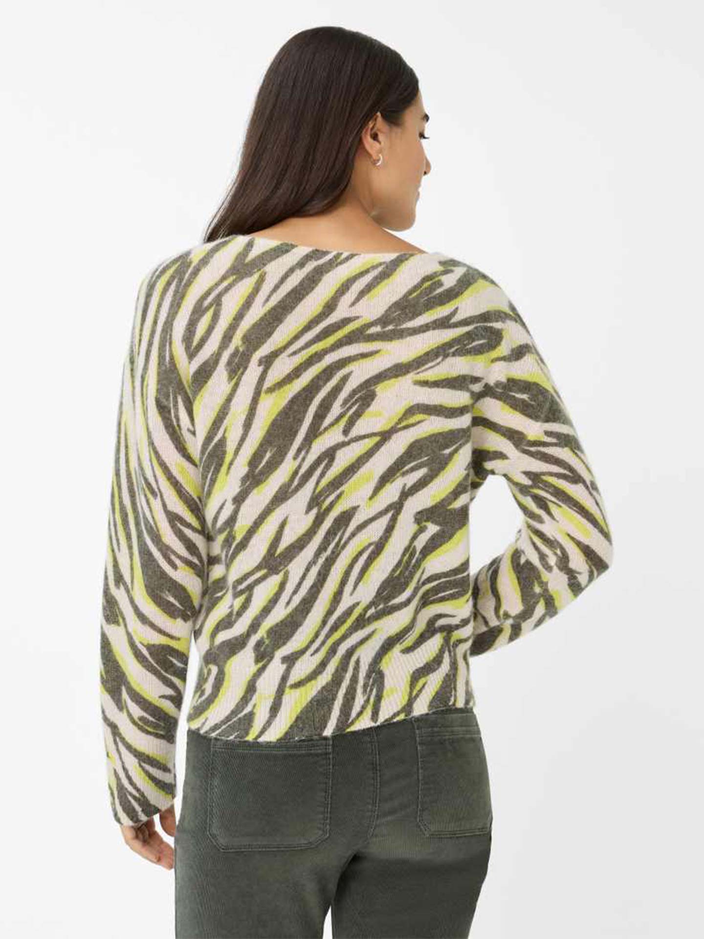 Camisola com Padrão Abstrato Lisa