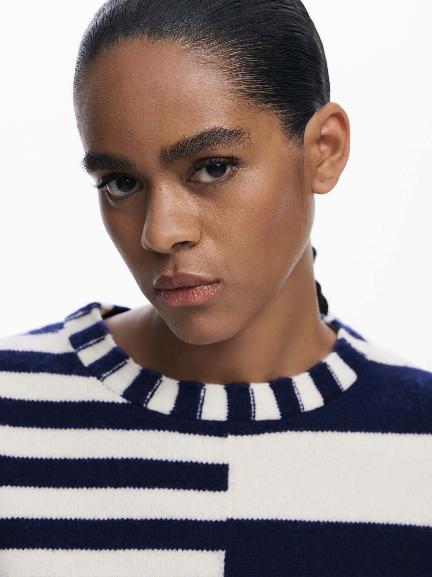 Camisola de Malha às Riscas