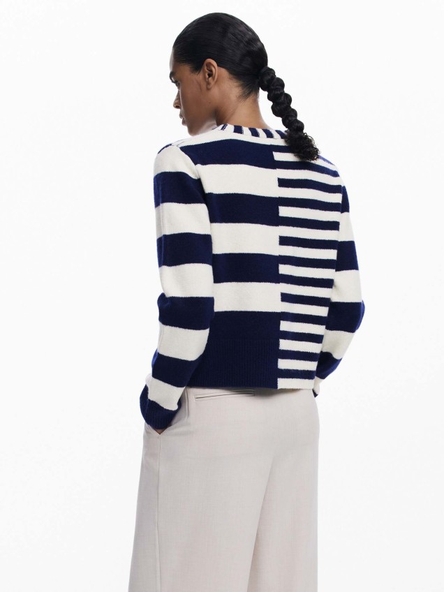 Camisola de Malha às Riscas