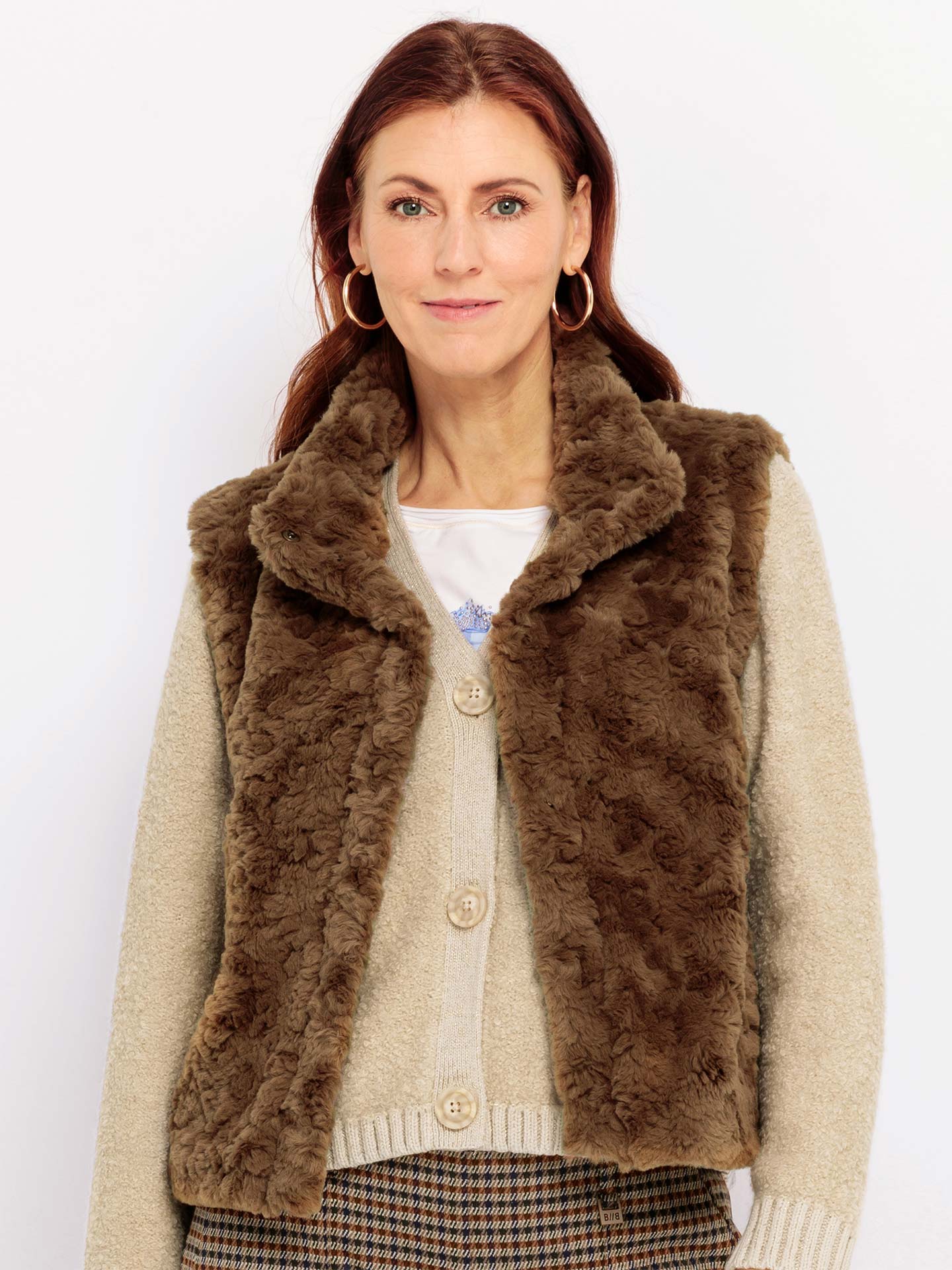 Colete Efeito Pelo Tabea