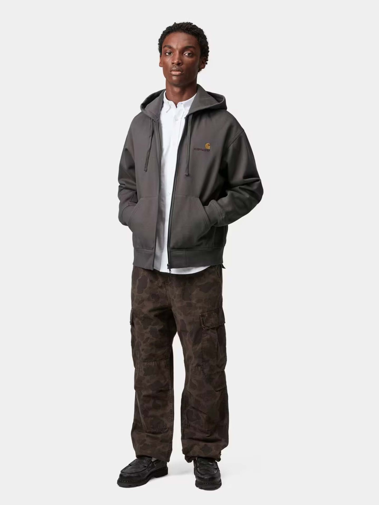 Casaco American Script com Capuz