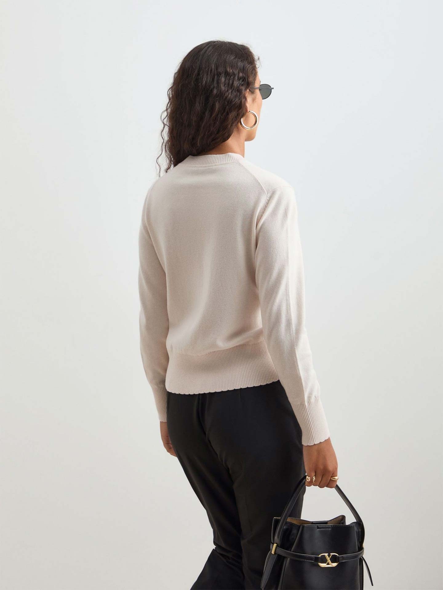 Casaco de Malha em Lã