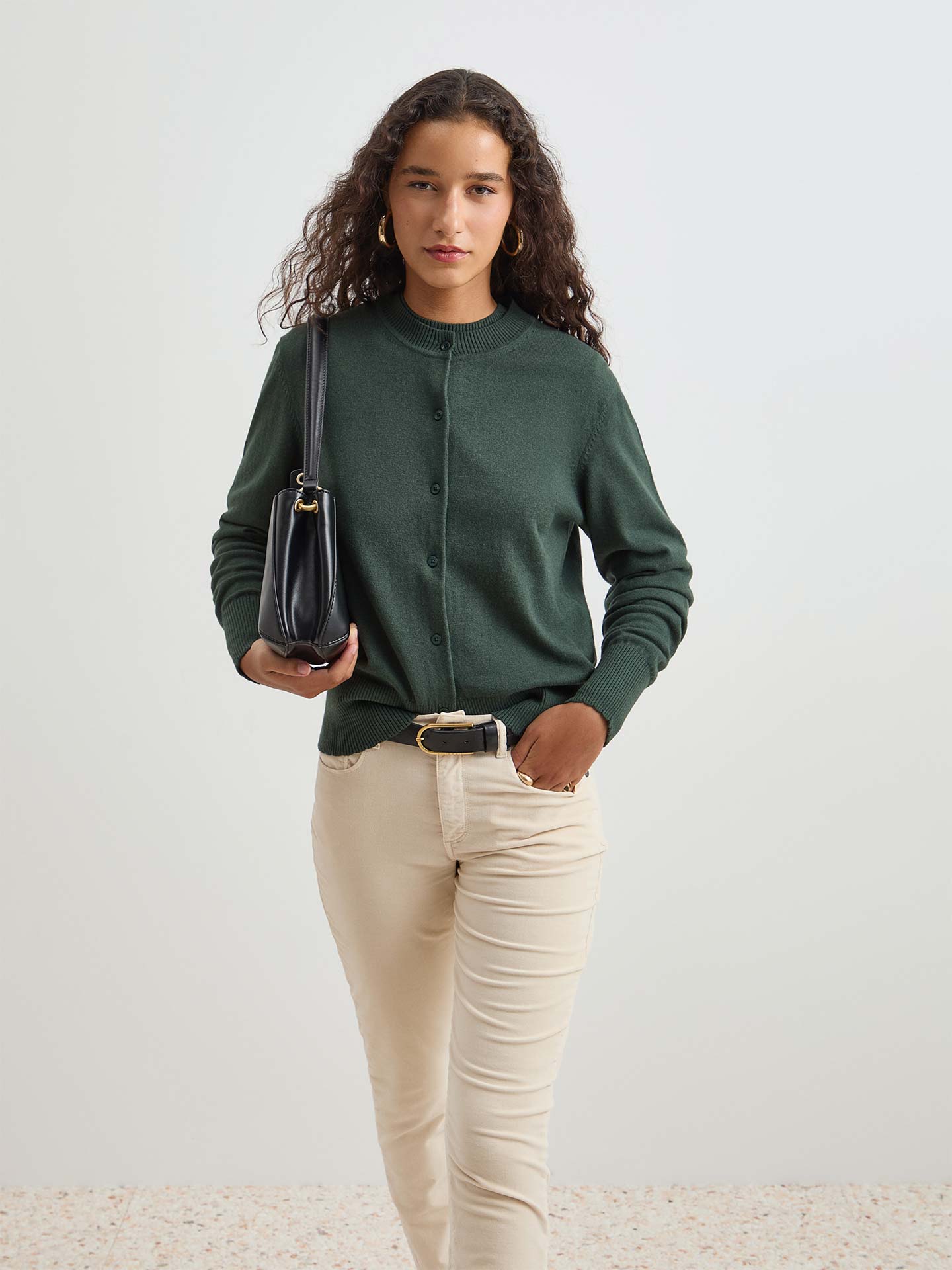 Casaco de Malha em Lã