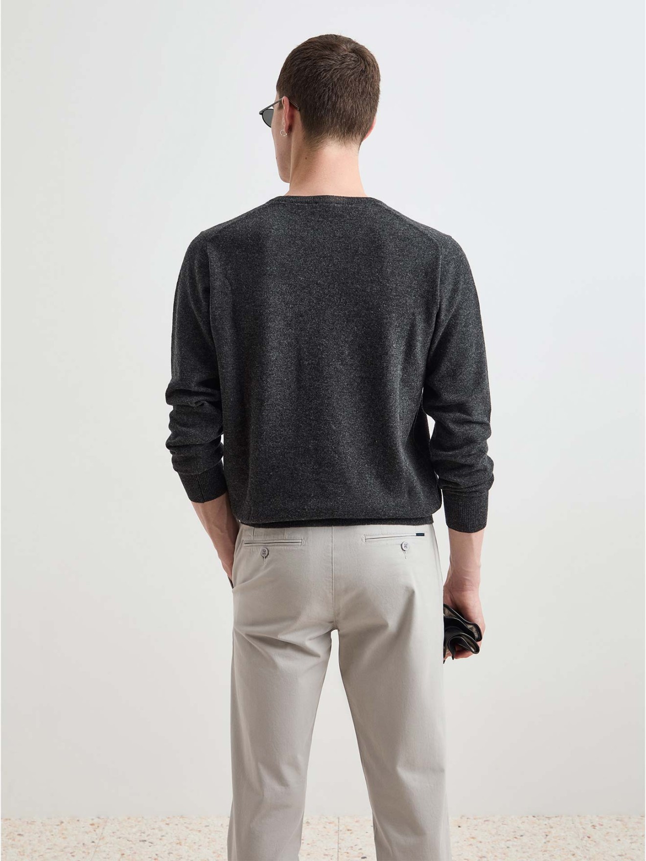 Pulver em L com Decote em V