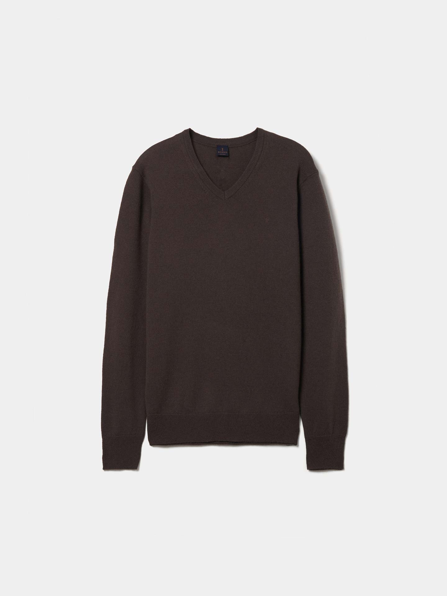 Pulôver em Lã com Decote em V