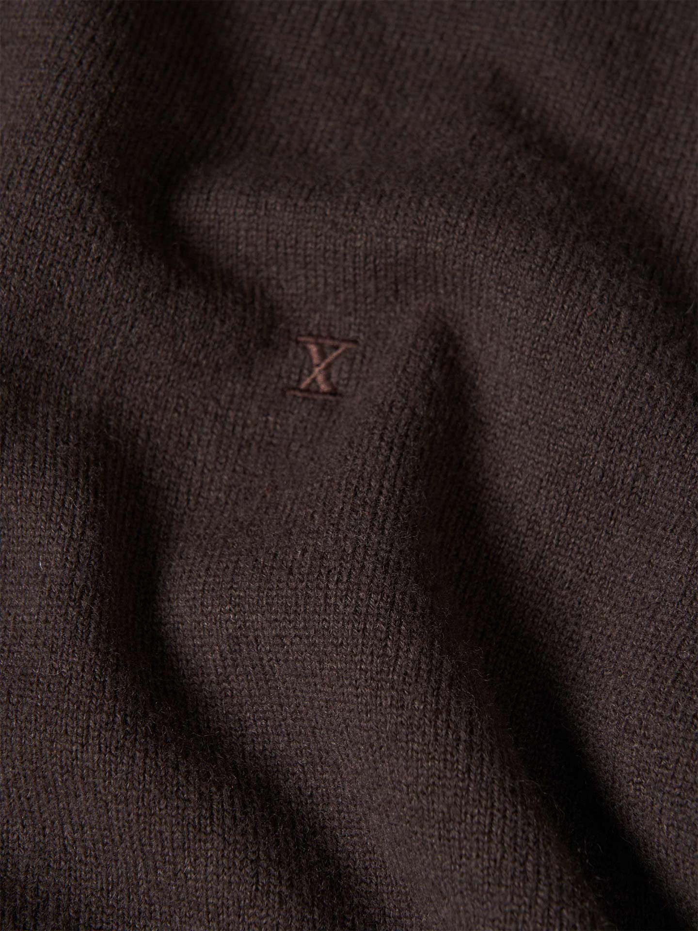 Pulôver em Lã com Decote em V