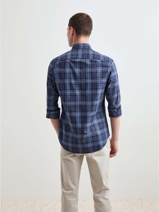 Camisa de Manga Comprida Slim Fit