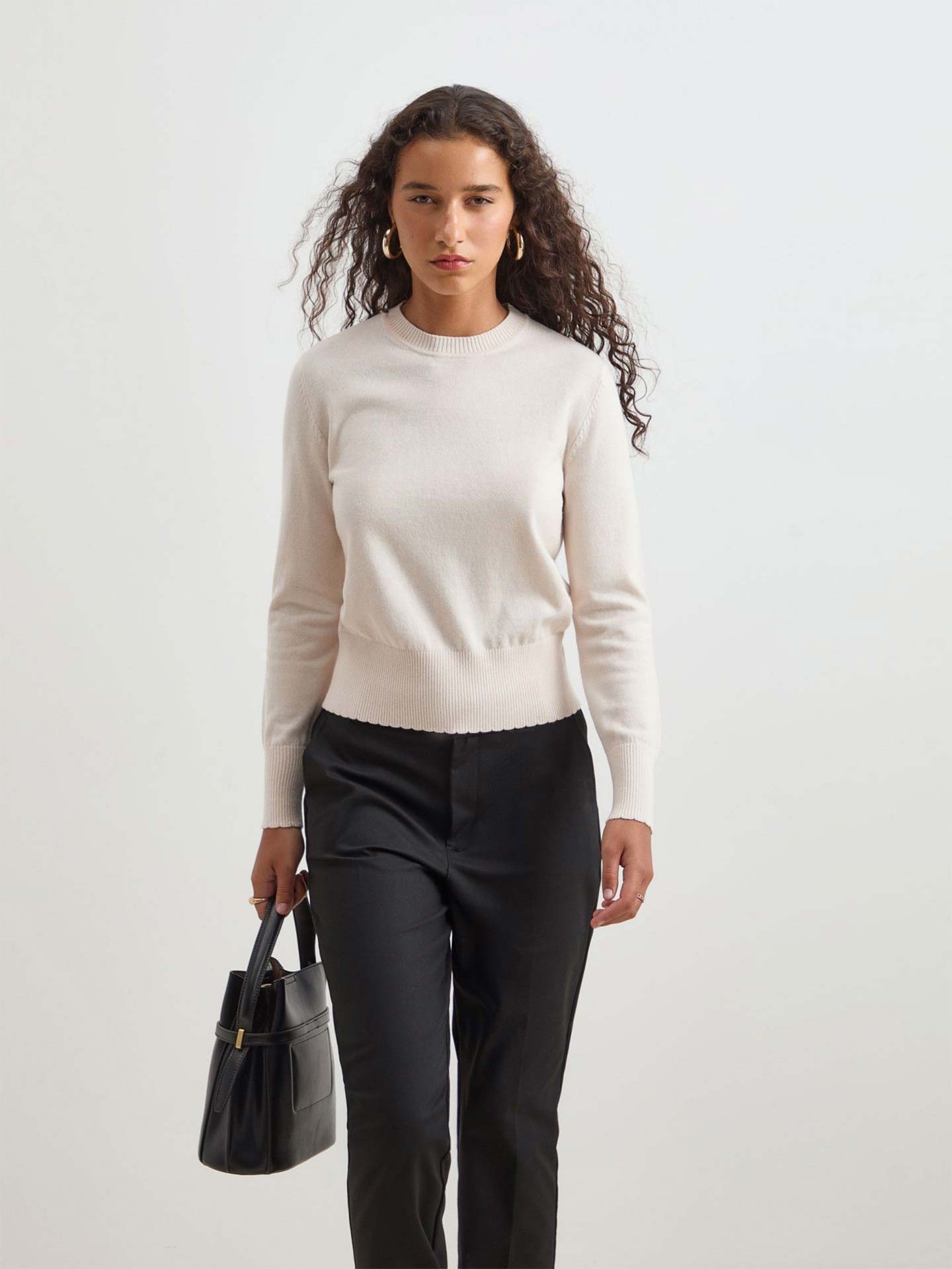 Camisola de Malha em Lã