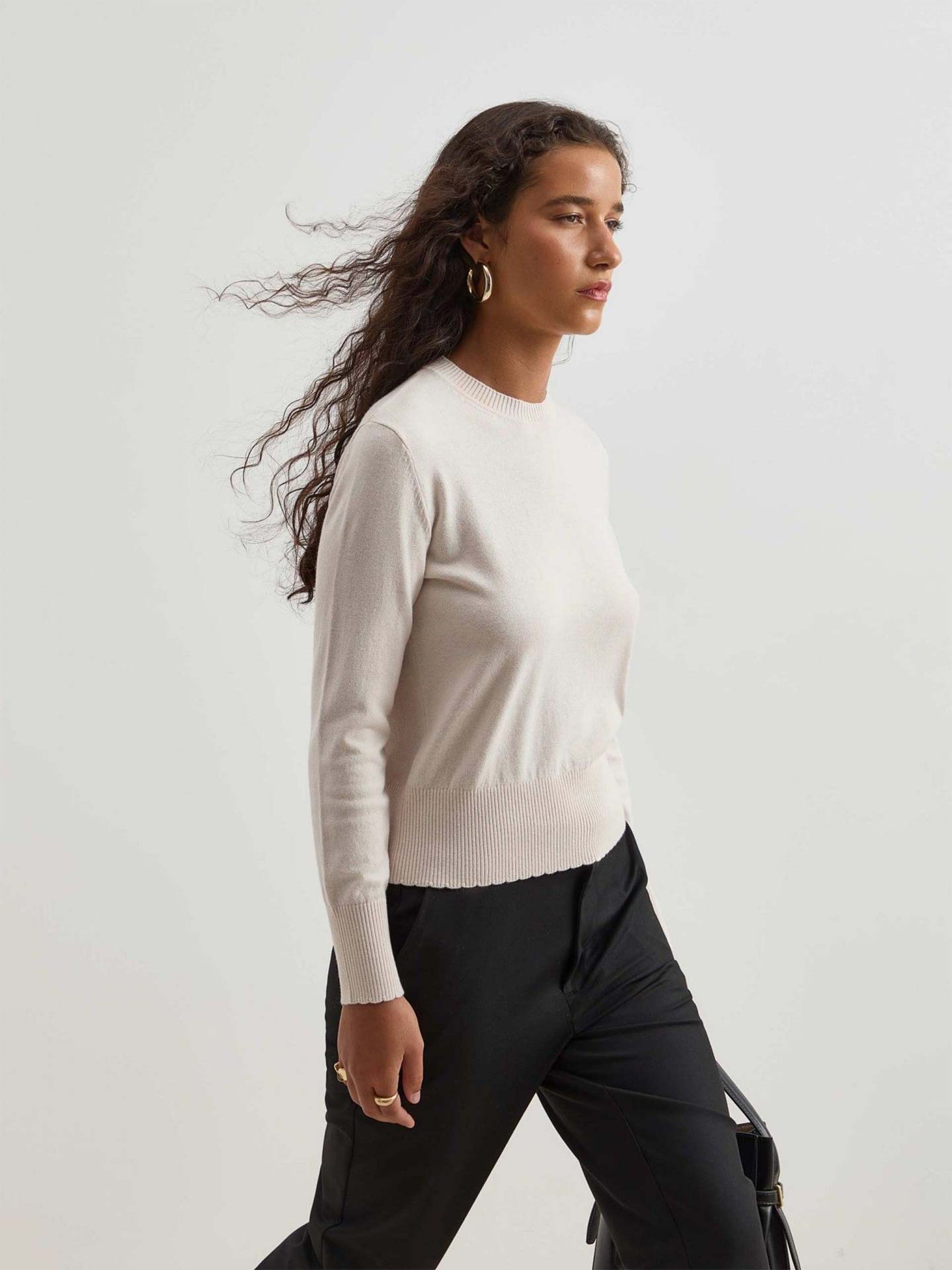 Camisola de Malha em Lã