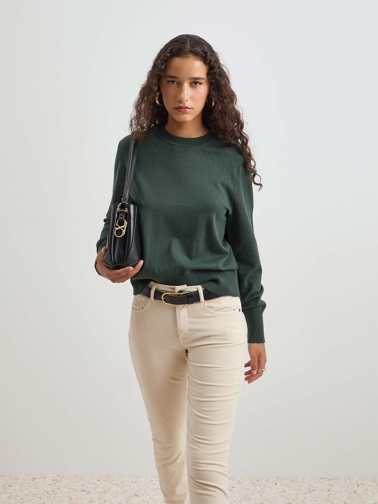 Camisola de Malha em Lã